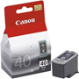 CANON INKJET 40 PG-40 0615B001 NEGRO 355P CANON INKJET 40 PG-40 0615B001 NEGRO 355P